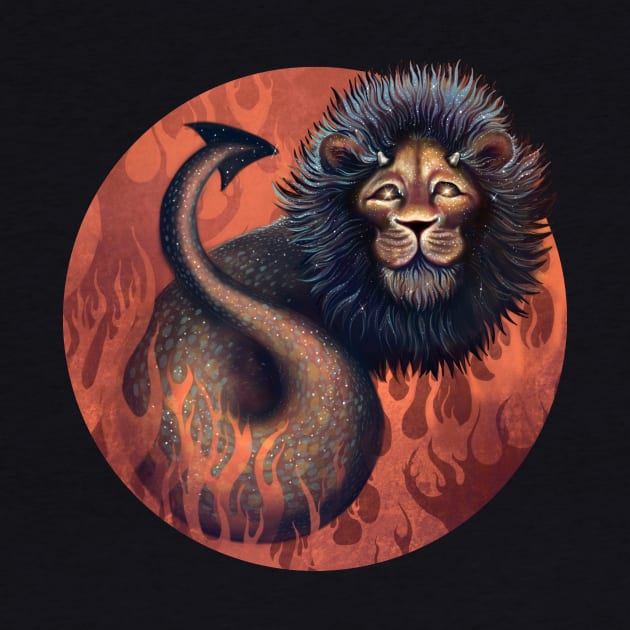 Fire Lion - Apparel by T.Dow Thomas